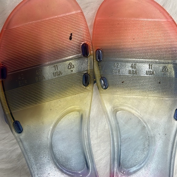 🎄Women Ombre Single Band Slide Sandals - Picture 3 of 3